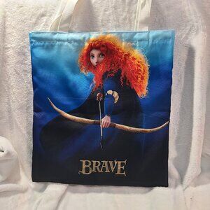 Disney Pixar Brave Merida Cloth Tote Bag 16” x 14” Bookish Grocery Princess NEW